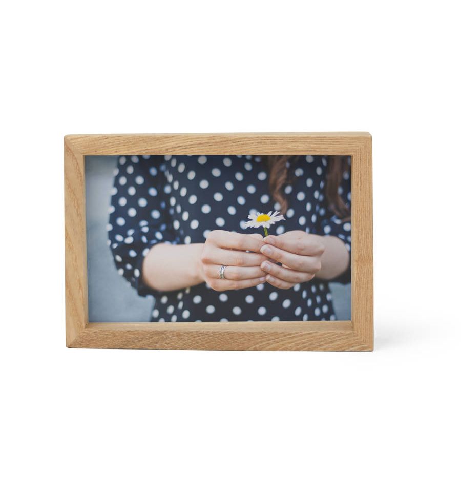 Umbra houten fotolijst voor 10 x 15 cm foto Edge - Naturel Hout