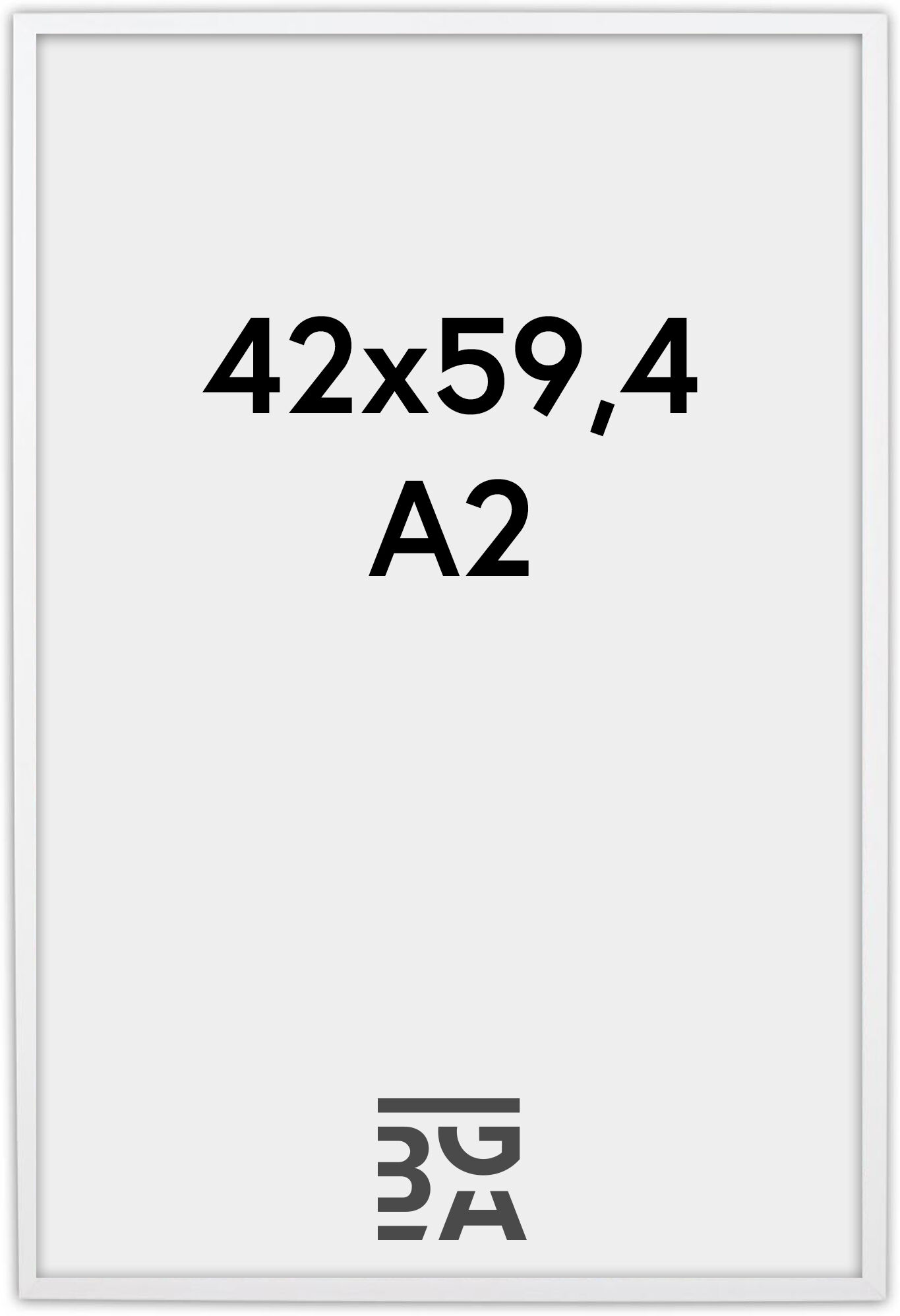 Estancia Ramme Galant Plexiglas Vit 42x59,4 Cm (A2)