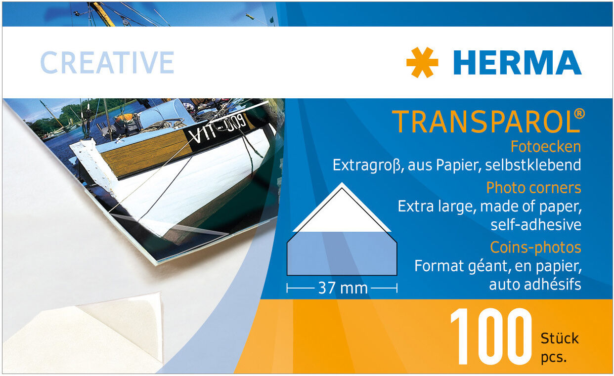 Difox Herma Photo Corners Xxl - 100 Stk.