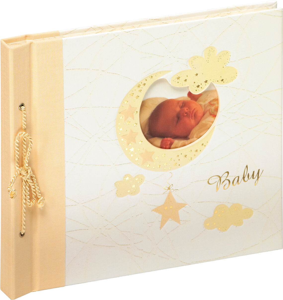 Walther Babyalbum Bambini Maxi Creme - 28x25 Cm (60 Hvite Sider / 30 Ark)