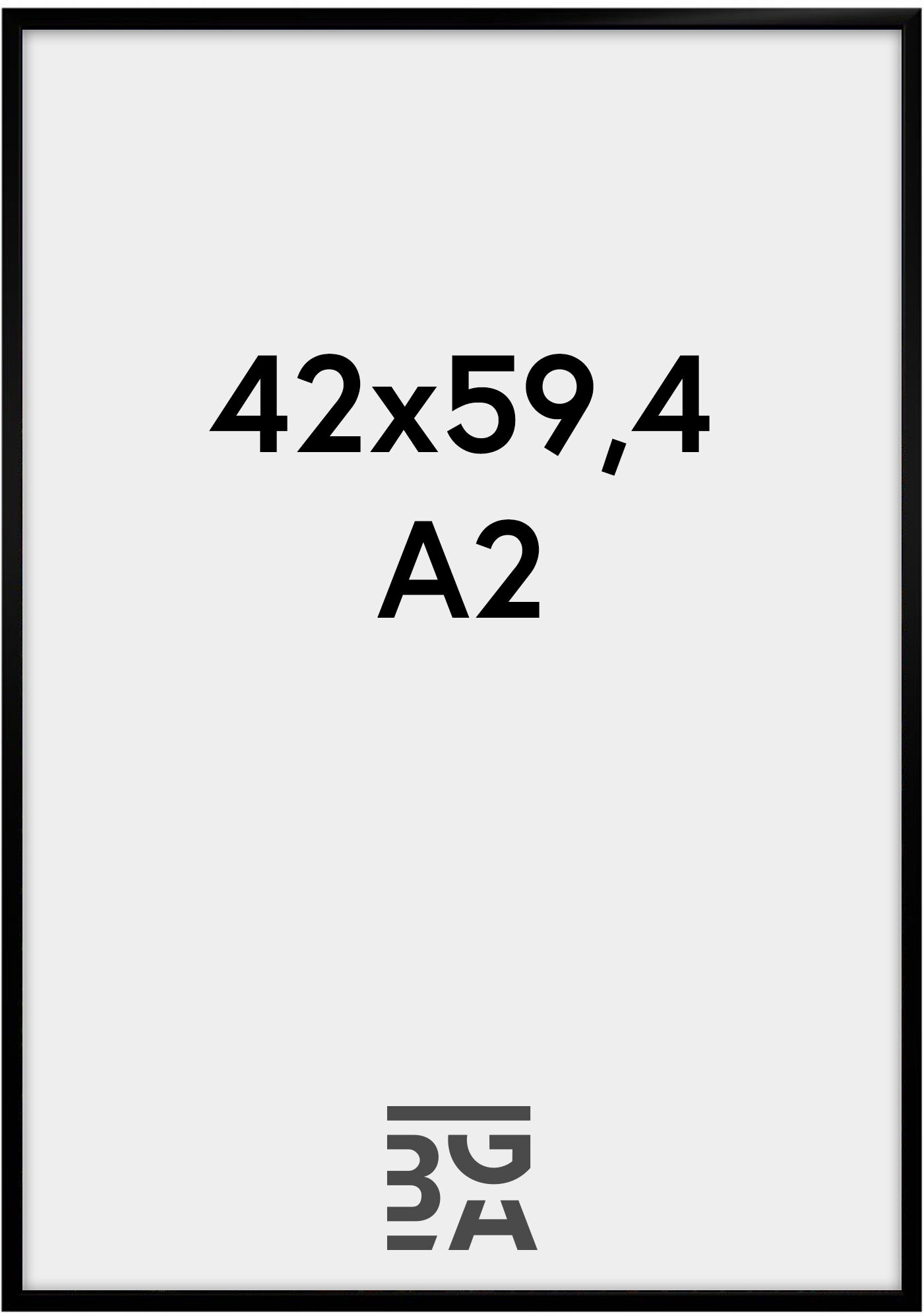 Walther Ramme New Lifestyle Akrylglass Svart 42x59,4 Cm (A2)