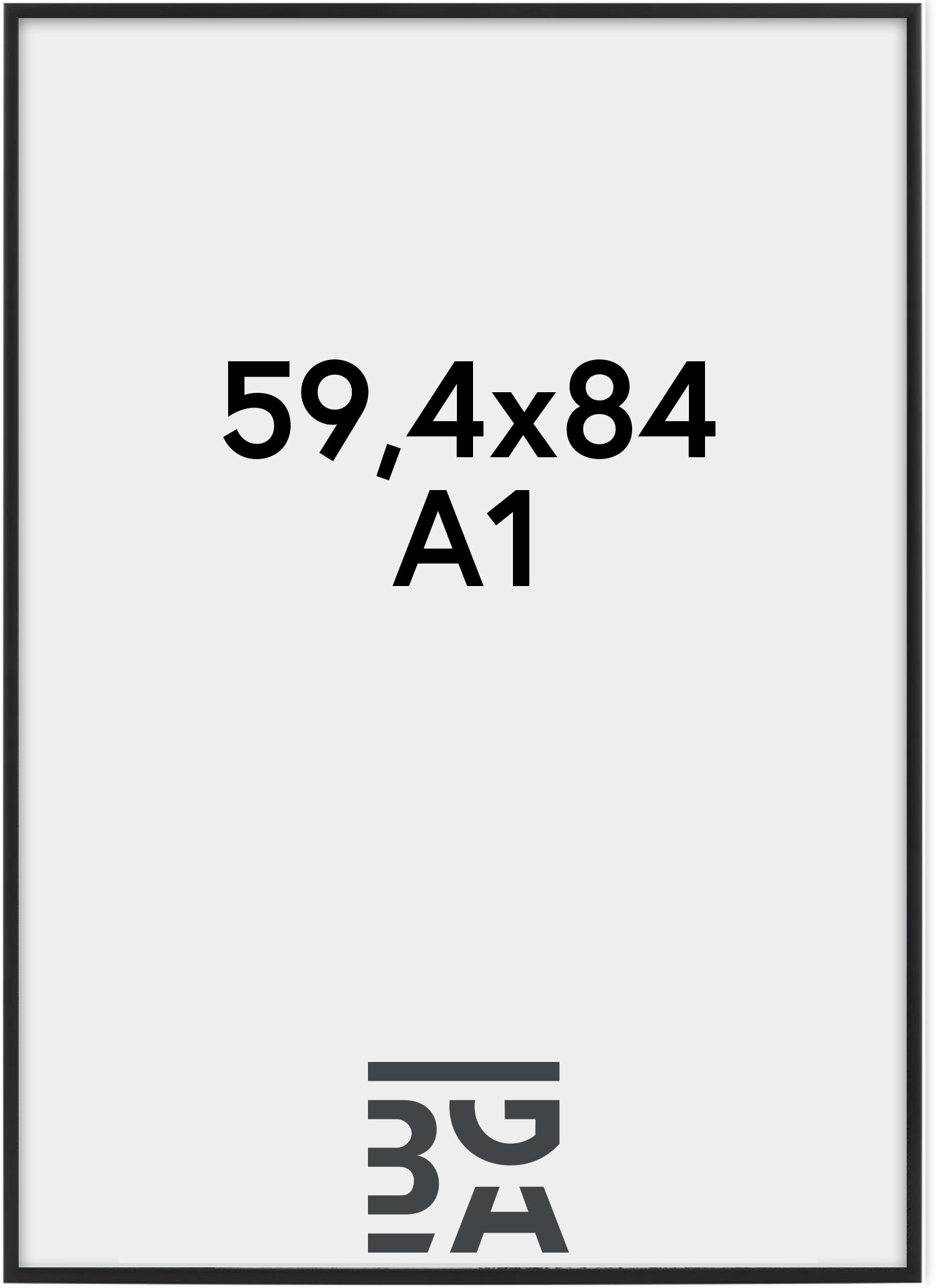 Nielsen Ramme Nielsen Premium Classic Matt Svart 59,4x84 Cm (A1)