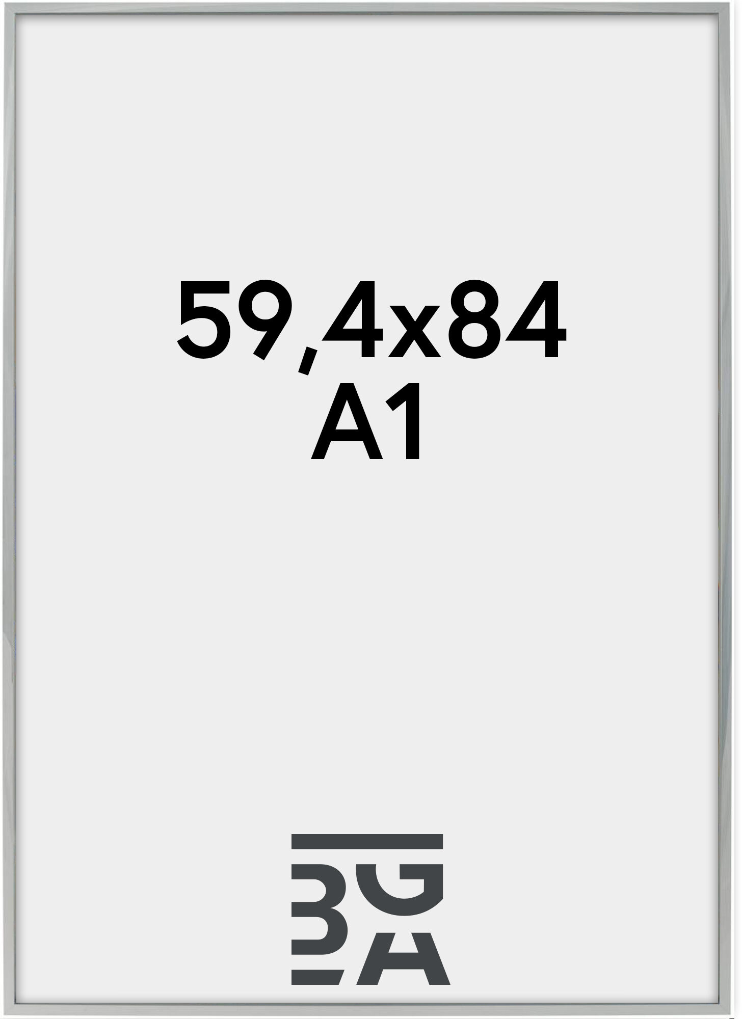 Nielsen Ramme Nielsen Premium Alpha Blank Sølv 59,4x84 Cm (A1)