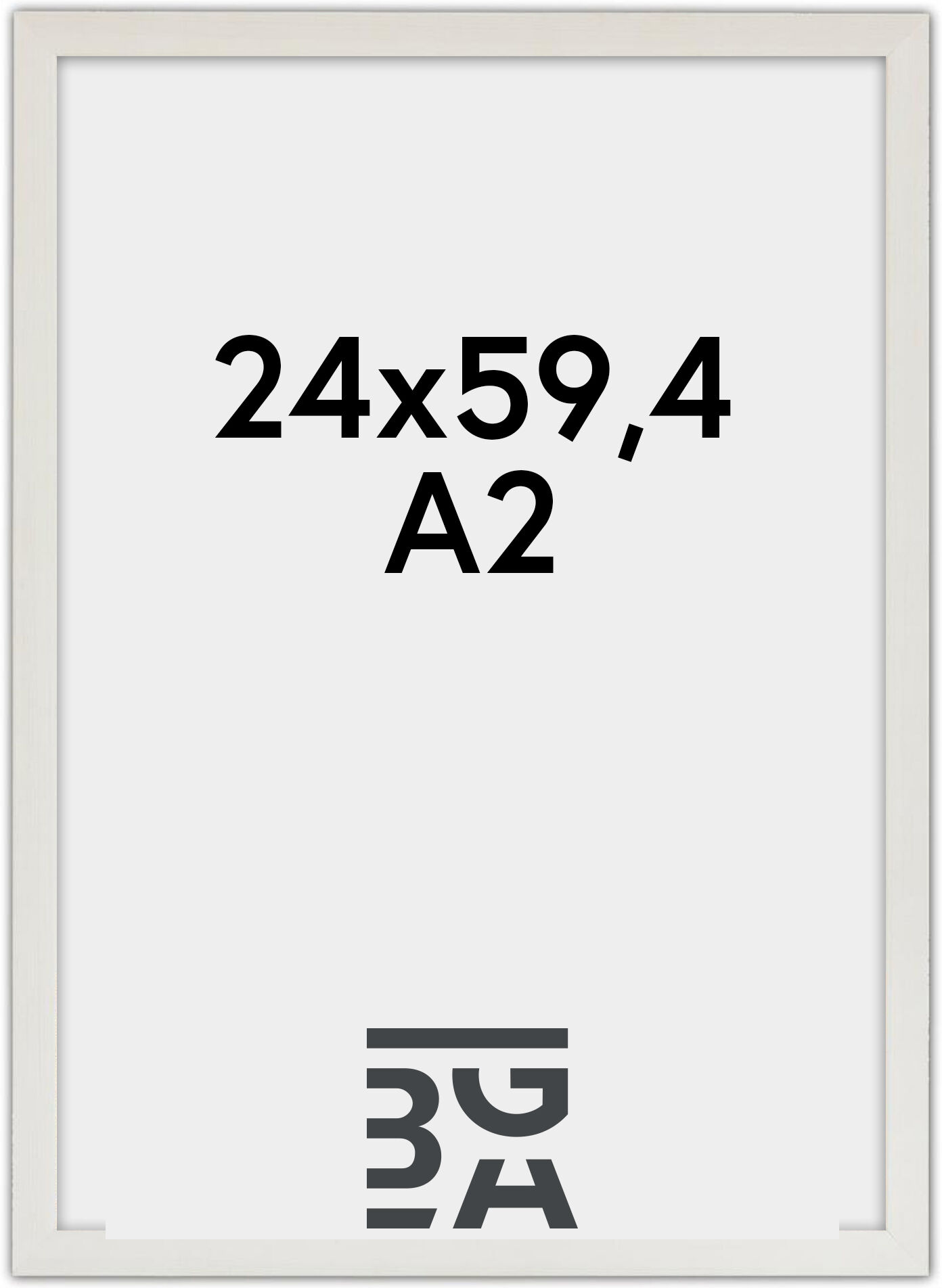 Nielsen Ramme Nielsen Premium Quadrum Snøhvit 42x59,4 Cm (A2)