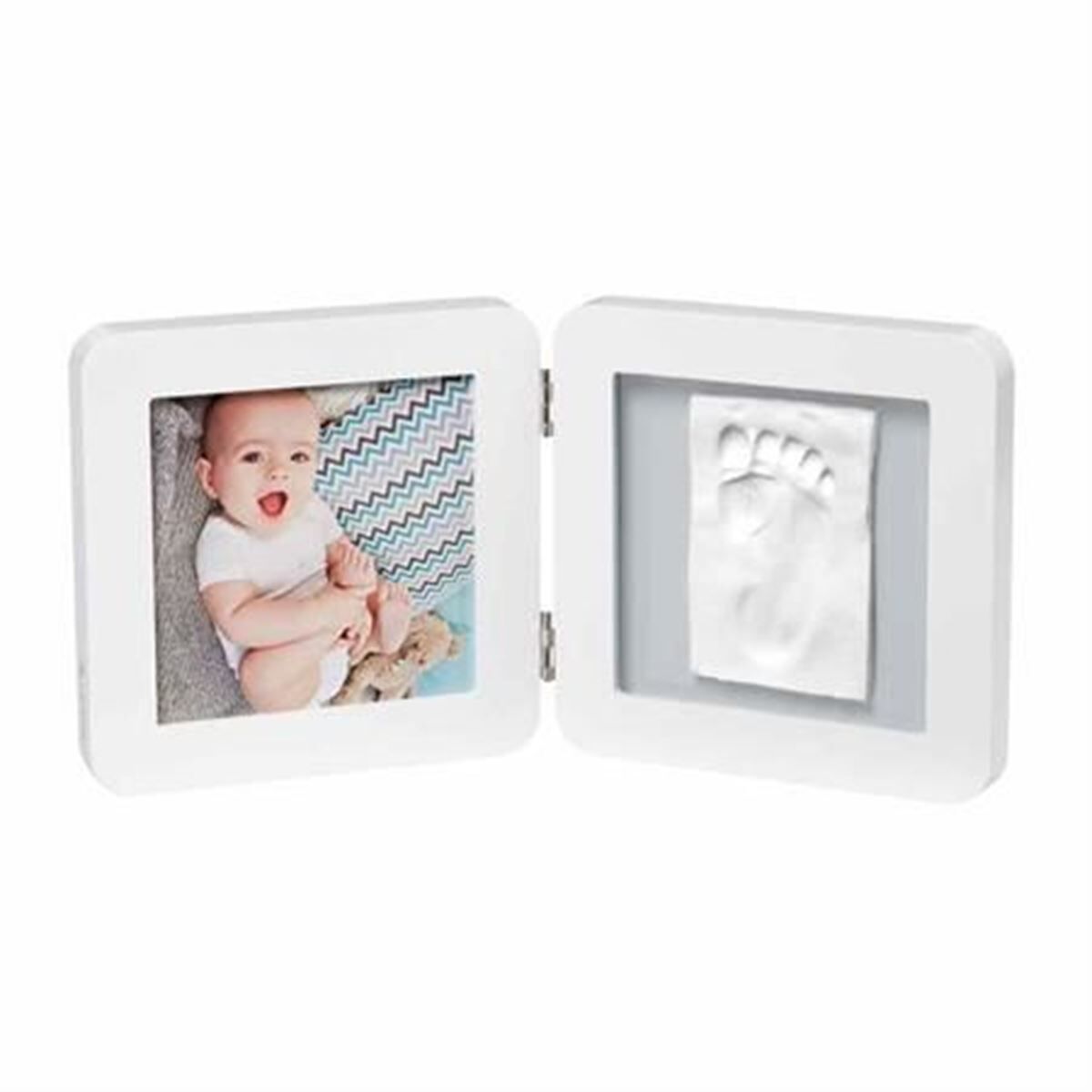 Babyart Baby Art My Baby Touch, Hvit - Gipsavstøp + Bilderamme