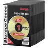 Hama Lote de 25 Caixas DVD Slim Flex�vel Pretos