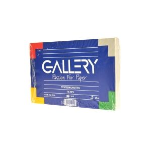 gallery Systemkort   blank vit   150 x 100mm   Galleri   100 st