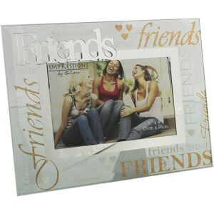 Juliana Friends Glitter Glass and Mirrored Words Photo Frame Lovely Gift