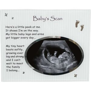 David-Fischhoff David Fischhoff Baby Scan Frame, Glass, Clear, 19 x 23 cm