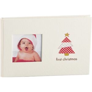 Pearhead Baby Brag Book First Christmas Photo Album Holds 24 Photos