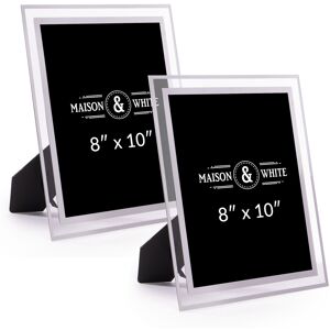 Maison & White Glass Photo Frame 8" x 10" - Set of 2   M&W