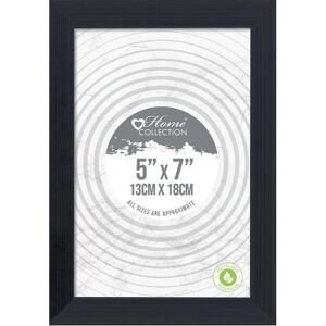 The Home Fusion Company (8" x 6") Black Modern Photo Picture Frame 6x4 5x7 8x6 10x8 A4 Certificate Hangi