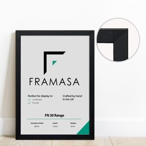 Framasa (Black, 5x3.5 Inch) The Photo Factory Frame   Wooden Photo & Art Frames