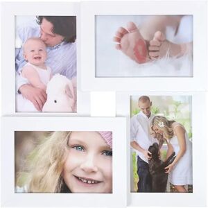 SONGMICS 4 Pieces Photo Frame, White / 4 Pack