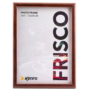 Kenro Frisco 8x6-inch Wood Photo Frame - Dark Oak