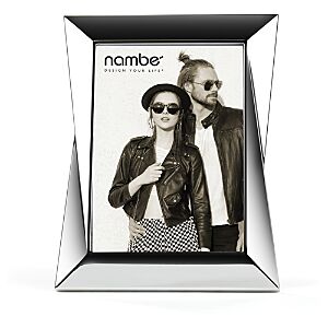 Nambe Bevel Picture Frame, 5 x 8.5  - Silver