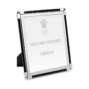 William Yeoward Crystal New Classic Frame, 8 x 10  - Black