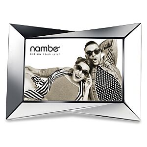 Nambe Bevel Picture Frame, 4 x 6  - Silver