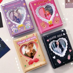 haha party 1Pcs 3Inch Film Collect Book Cartoon Pattern Photocard PVC Picture Storage Case Photo Album