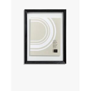 John Lewis Pine Wood Floating Poster Frame, Black - Black - Unisex - Size: 9.5 x 12