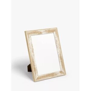 John Lewis Rustic Wood-Effect Photo Frame, Natural - Natural - Unisex - Size: 5 x 7