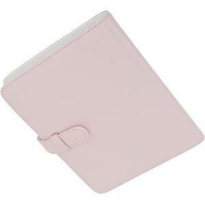 Shanrya 3 Inch 256 Pockets Photo Album, Collection Book Waterproof Lightweight 256 Pockets Photo Album For Movie Tickets Business Cards (Pink)