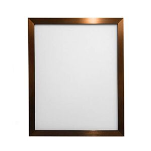 FRAMES BY POST 0.75 Inch Bronze Picture Photo Frame 7 x 5 Inch Plastic Glass