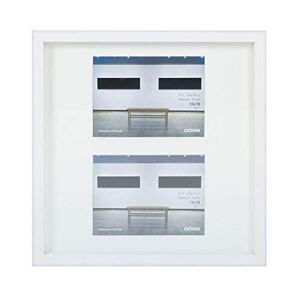 Dorr Art Gallery Photo Frame, Metal, White, 7 x 5-Inch
