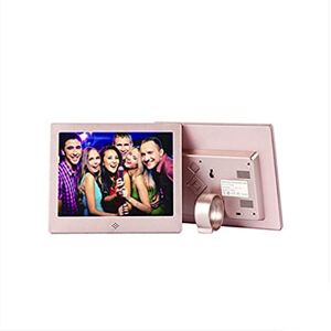 ADaga Household Metal Texture Narrow Edge Electronic Photo Album Smart Photo Frame Digital Frame (Rose Gold 8 inches)