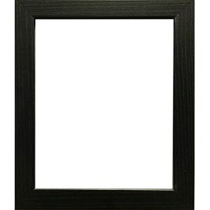 Frame Picture Picture Frame Photo Frames Frame Poster Black Walnut White Oak Wood Flat 1 A2 A3 A4 A5 (Black, 8x6" (20.5x15.2 cm))