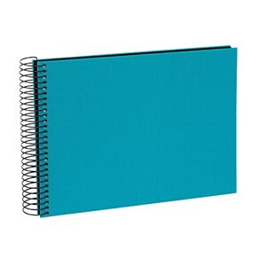 Goldbuch spiral album 23 x 17 40 black Pages turquoise (20964)