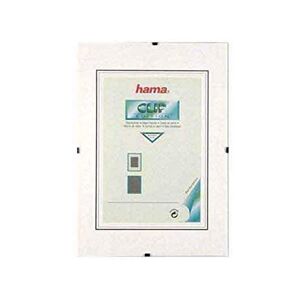 Hama "Clip-Fix - 62 x 93 cm Transparent Glass Frame, Transparent, 42 x 60 cm, 620 mm, 915 mm