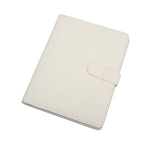 Lazmin112 128 Pockets Photo Album forMini 12 11, Large Capacity, High Transparency Pockets, Comprehensive Protection, Multiple Uses, PU Leather, Suitable forMini 12 11 (White Wave)