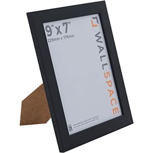 Wall Space 9x7 Black Frame 9x7 Black Photo Frame 9 x 7 inch Black Photo Frame Matt Black 7x9 Frames Wooden 9x7 Black Picture Frame made from SOLID WOOD REAL GLASS 9x7 Frame 7x9 Frame