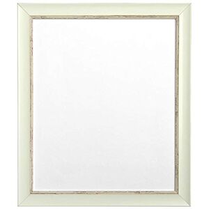 FRAMES BY POST Nordic Distressed Picture Photo Frame, Recycled Plastic, White, 9 x 7 Inch