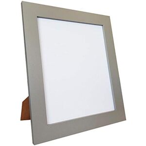 FRAMES BY POST Metro Light Grey Picture Photo Frame Plastic Glass 12"x8"