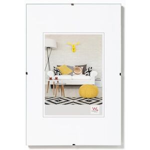 walther Design Picture Frame Clear Glass60 x 80 cm Frameless Picture Holder RB080K