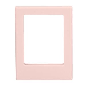 Zunate 3in Magnetic Picture Frames, 3in Integrated Glue Free Welding Magnetic Picture Frames for Refrigerator, Magnet Photo Frame for Camera Mini Photos (Pink)
