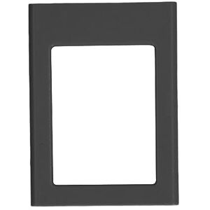 ciciglow Magnetic Picture Frame, 3in Picture Frame Mini Magnetic Picture Holder for Home Refrigerator Storage Locker Decor (Black)