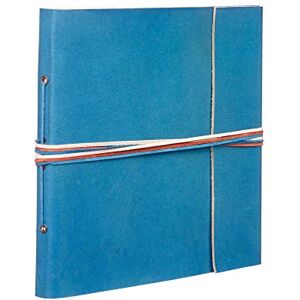 Paper High Coloured Leather Photo Album Turquoise 30 Pages to fit 120 6x4 or 60 7x5 Inch Photos Fair Trade & Handmade Scrapbooking and Crafting Picture Album 26cm x 24cm