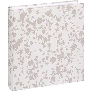 walther design Terrazzo FA-298-1 Photo Album, 30 x 30 cm, Stone White