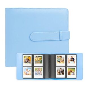 Niselity 256 Pockets Photo Albums for Polaroid Go Instant Camera and Polaroid Go Flim, Photo Album Book for Polaroid Go Pictures (Blue)