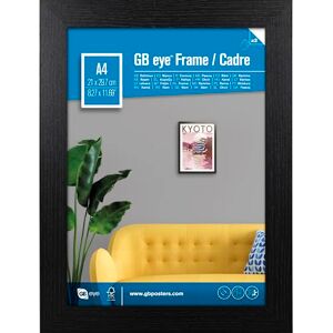 GB Eye Contemporary Wooden Black Picture Frame - A4-21 x 29.7cm