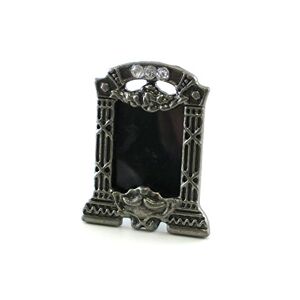 Melody Jane Dolls House Marcasite Photo Picture Frame Miniature 1:12 Accessory Ornament