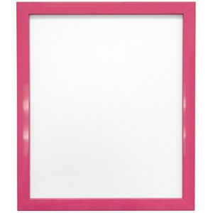 FRAMES BY POST 0.75 Inch Pink Picture Photo Frame 14 x 8 Inch Plastic Glass