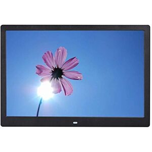 JacCos Digital Picture Frame 15.4 Inch Electronic Photo Frame Video Advertising Product Display Advertising Number Of High-Definition Wall Electronic Photo Album (Black 15.4 inches)