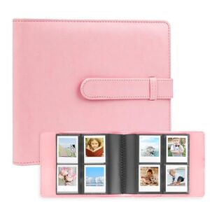 Niselity 256 Pockets Photo Albums for Polaroid Go Instant Camera and Polaroid Go Flim, Photo Album Book for Polaroid Go Pictures (Pink)