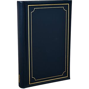 Arpan 6x4'' Deluxe Padded Cover Slip in Photo Album for 300 Photos - Navy Blue