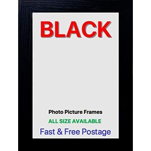 Essentialss Black Poster Frames Photo Frames Picture Frames (Various (8 x 8 inch)