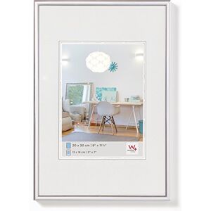 walther Design Picture Frame Silver 10 x 15 cm New Lifestyle Plastic Frame KV015S